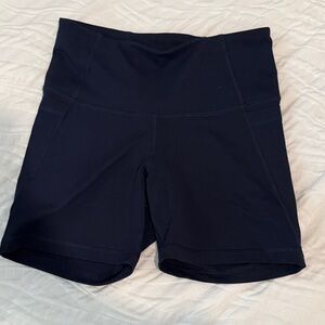 Old Navy Women's Navy Blue Bike Shorts